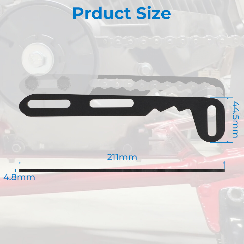 For 212 224 236 Small Block Predator Gx200 Mini Bike Chain Roller Tensioner Kit