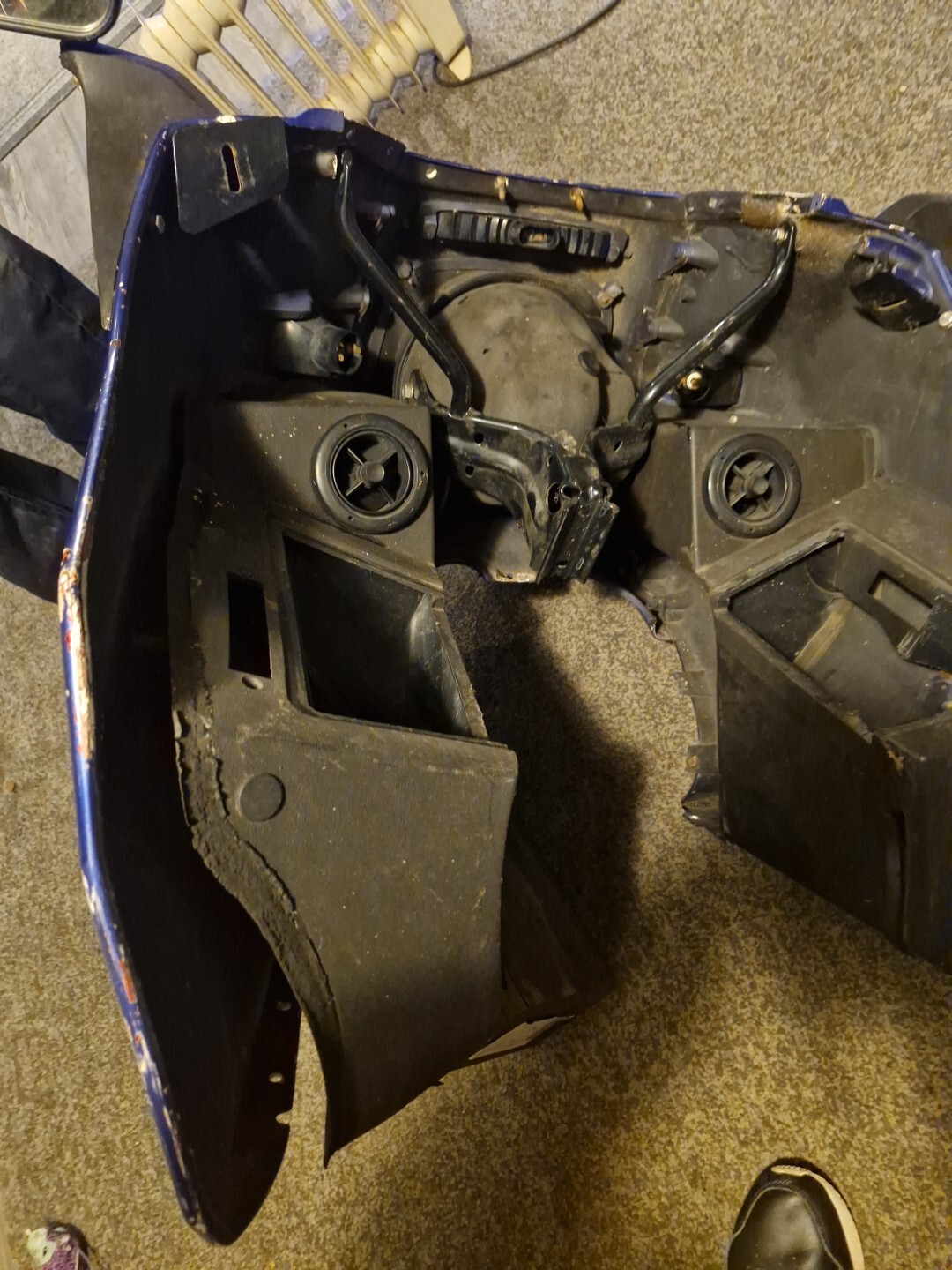 BMW R100 RT Front Full Fairing Set Up Genuine