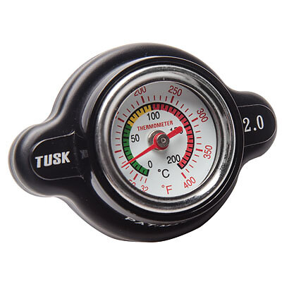 Tusk High Pressure Radiator Cap with Temperature Gauge 2.0 Bar Dirt Bike