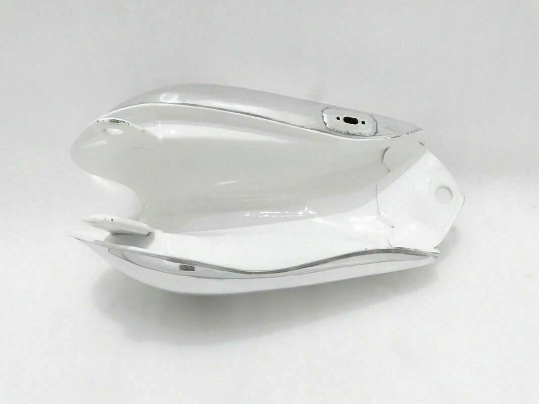 YAMAHA XT500 ALLOY WHITE GAS FUEL PETROL TANK 1980’S MODEL