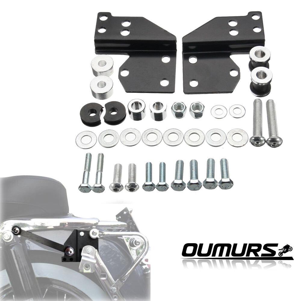 King Pack Trunk Mount Rack / Docking Kit For Harley Touring Tour Pak 1997-2008