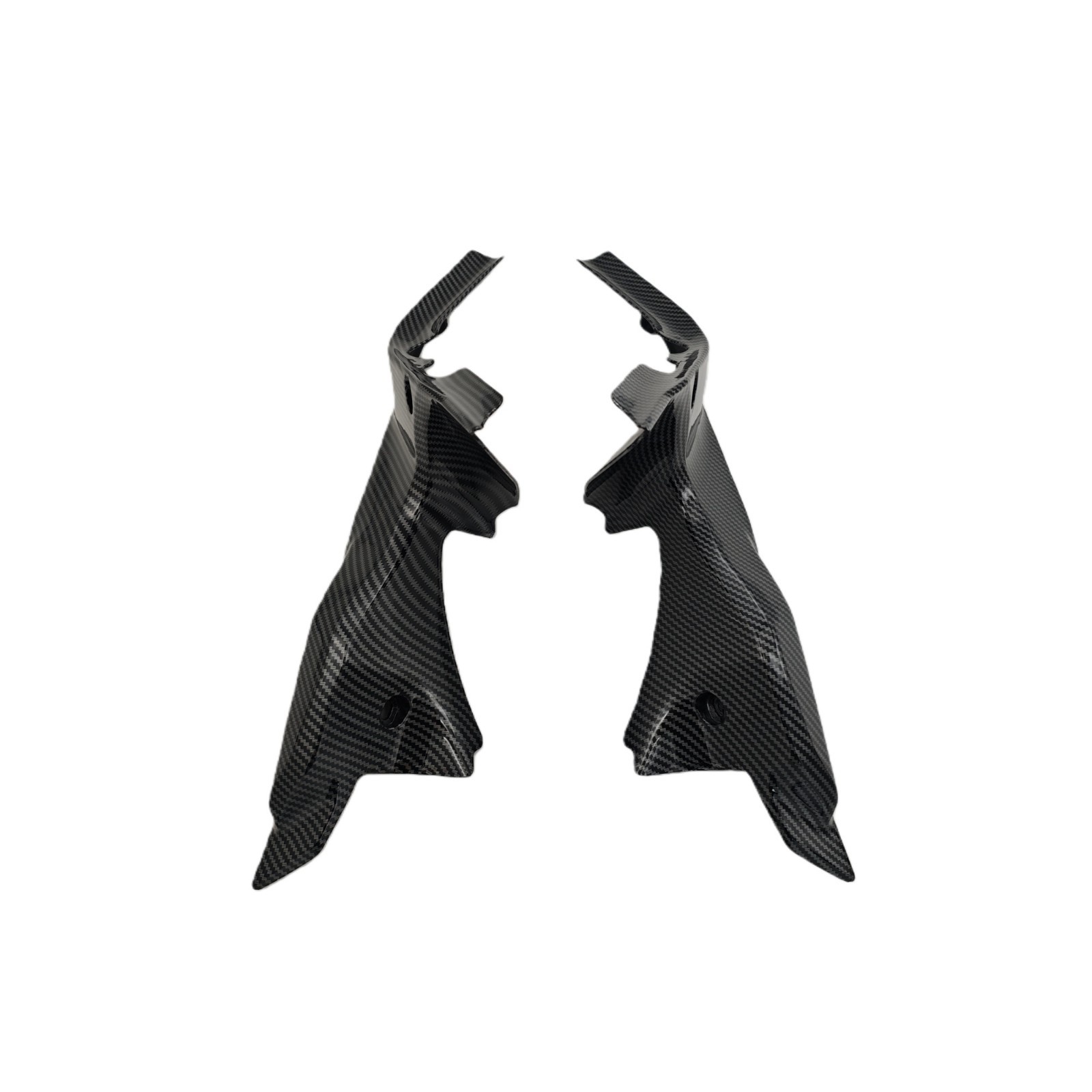 For Ducati848 2018-2010 1098 1198Upper Front Dash Air Intake Fairing Cowl Carbon
