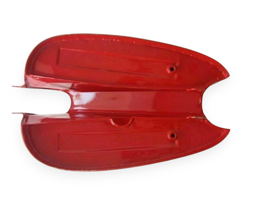 Fit For Panther M100 M120 Chrome & Red Painted Gas Fuel Petrol Tank With Cap