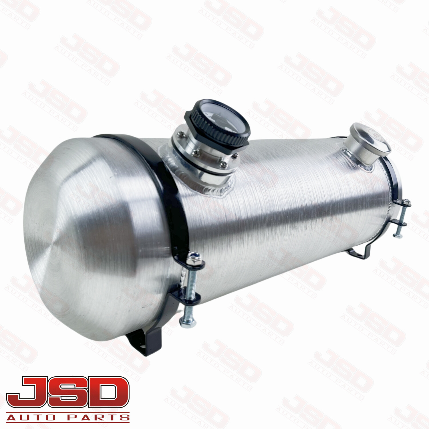 5 Gallon 8×24 End Fill Aluminum Spun 1/4 NPT Gas Tank Fuel Tank With Site Gauge