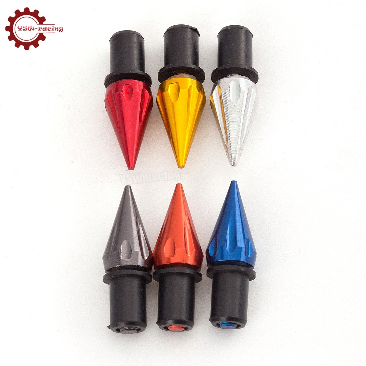 10Pcs Windscreen Windshield Motorcycle Spike Bolts 5MM Wind Screen Bolts Screws