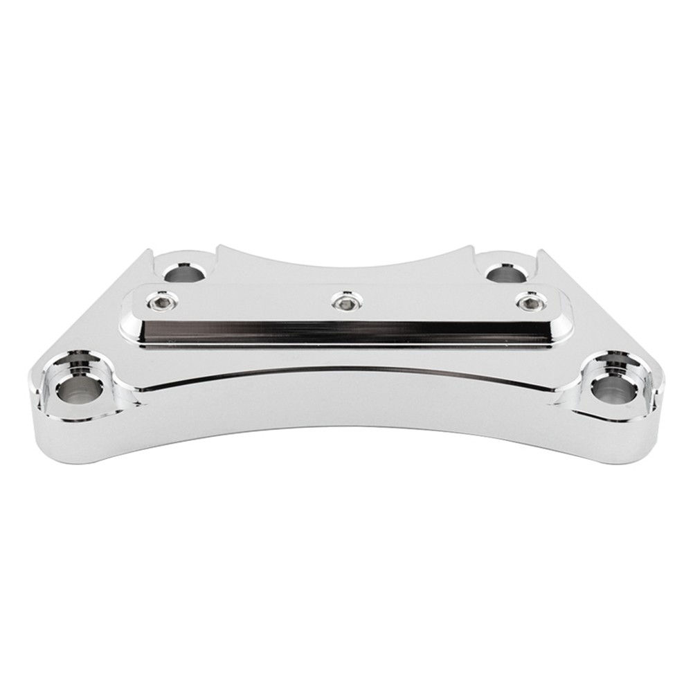 1″ 25mm Handlebar Risers Top Clamp For Harley Touring Models 1997-2019 Chrome