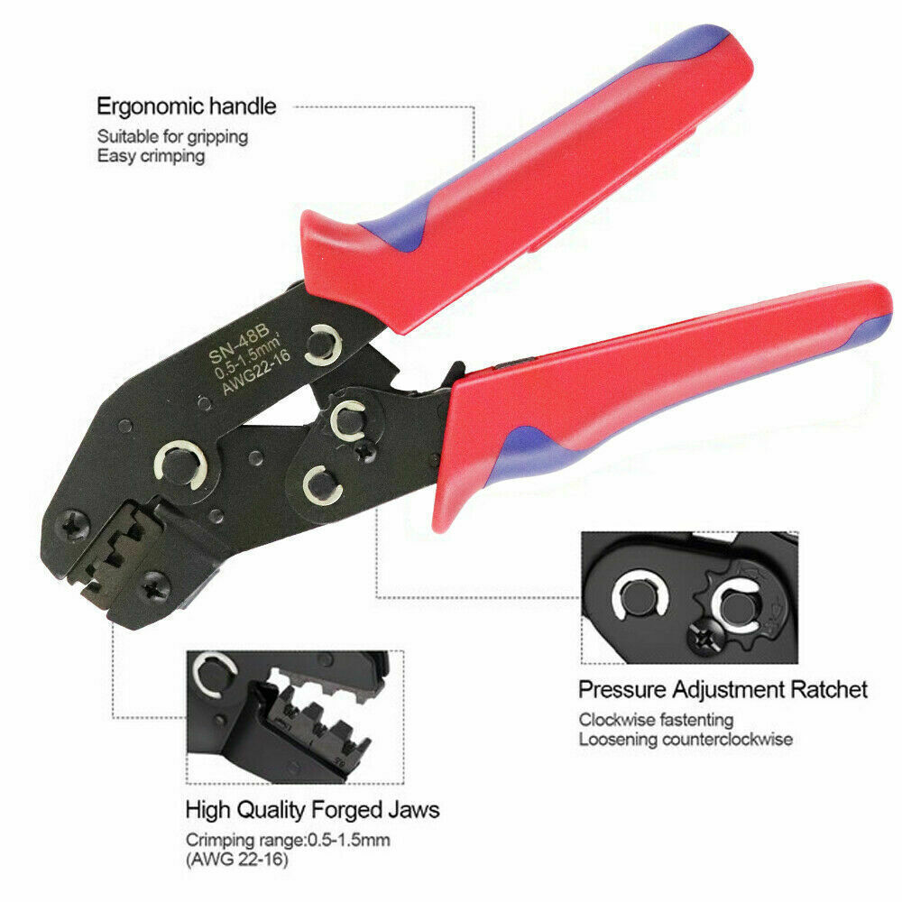 Waterproof Automotive Electrical Wire Connectors Plug Terminals 1-6Pin 708PCS