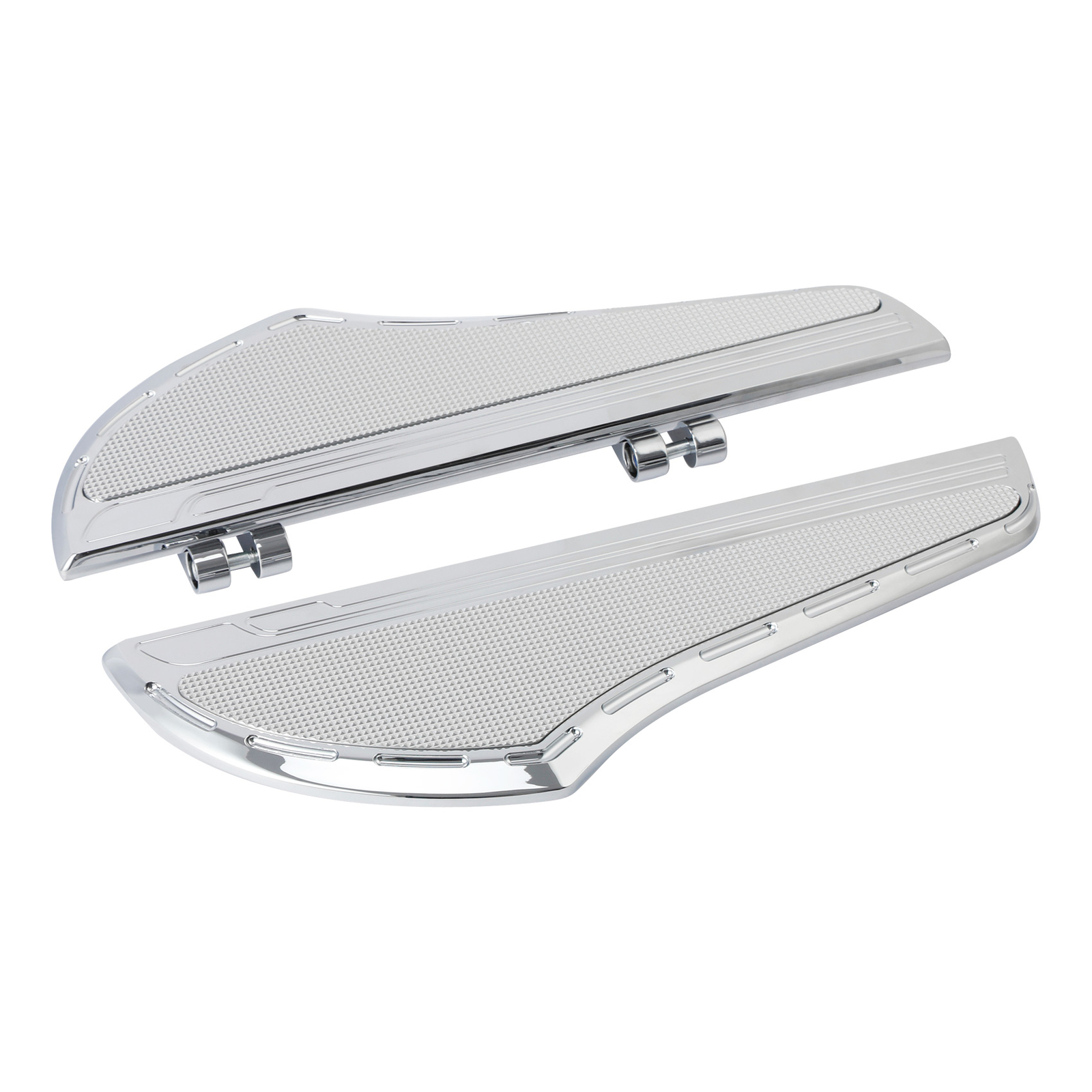 Rider Driver Floorboard Footboard Fit For Harley Touring 2000-24 Softail 00-17