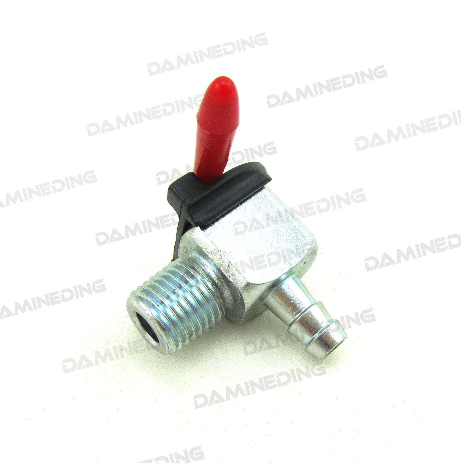 Motorcycle Gas Tank Petcock 1/4″ NPT Zinc Plated for 1/4″ Fuel Line for 000183