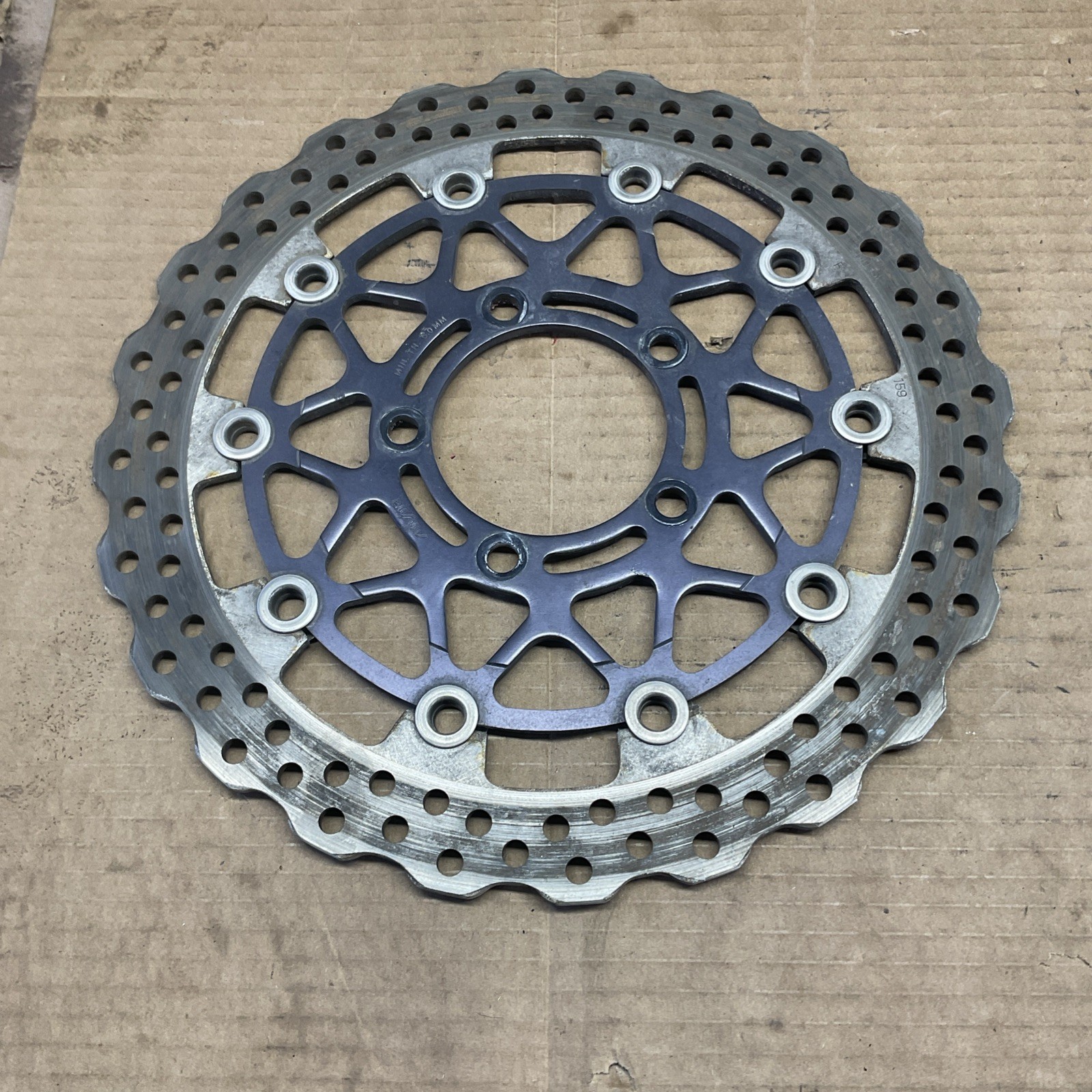 11-15 Kawasaki Ninja ZX10R Brake Rotors Set/ Hardware 41080-0211/41080-0159-5C