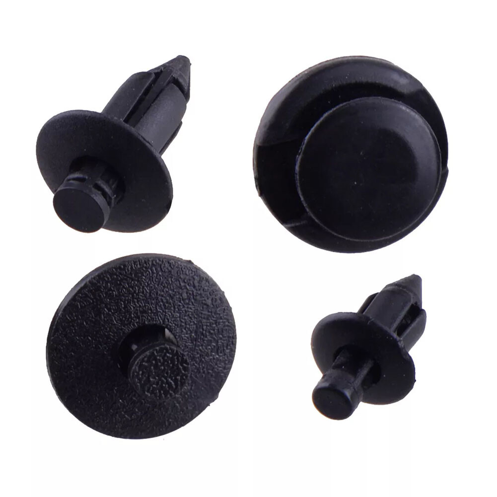 80PC ATV Motorcycle Sportsbike Plastic Fender Clips Body Rivets Push Pin Fairing