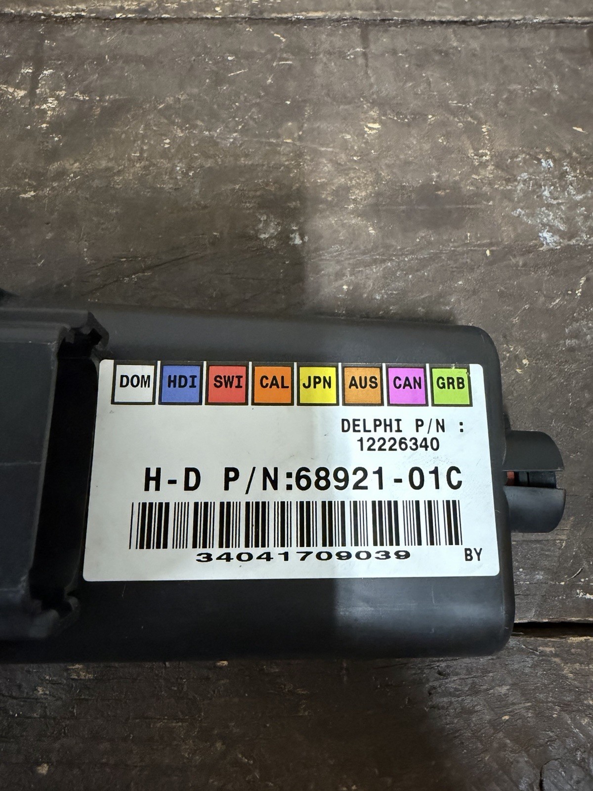 Harley-Davidson TSM Turn Signal Module Relay Unit TSM TSSM 68921-01C NOS
