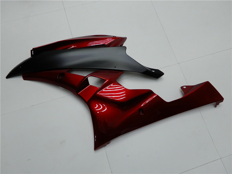 NT Injection Mold Red Black ABS Fairing Fit for Yamaha 2006-2007 YZF R6 ABS a004