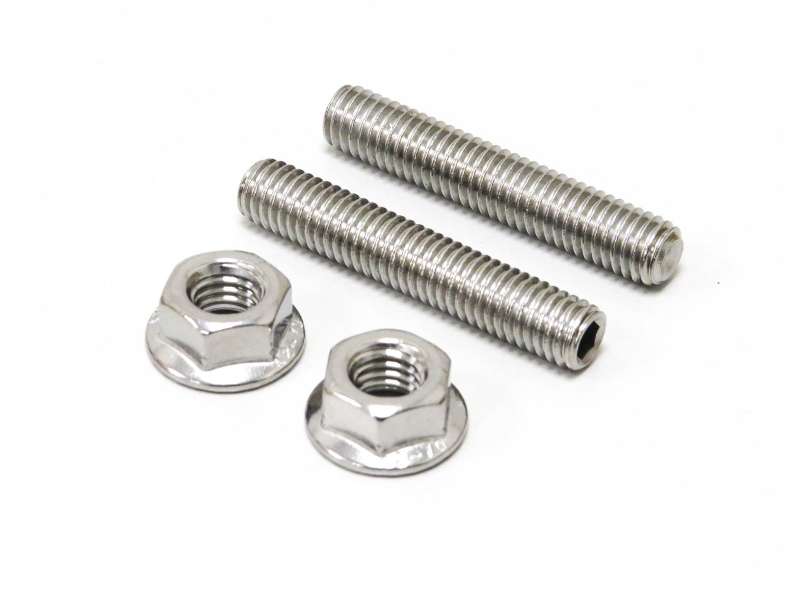 Stainless Steel Exhaust Studs & Nuts For Kawasaki KLF 220 A Bayou 1988-2002