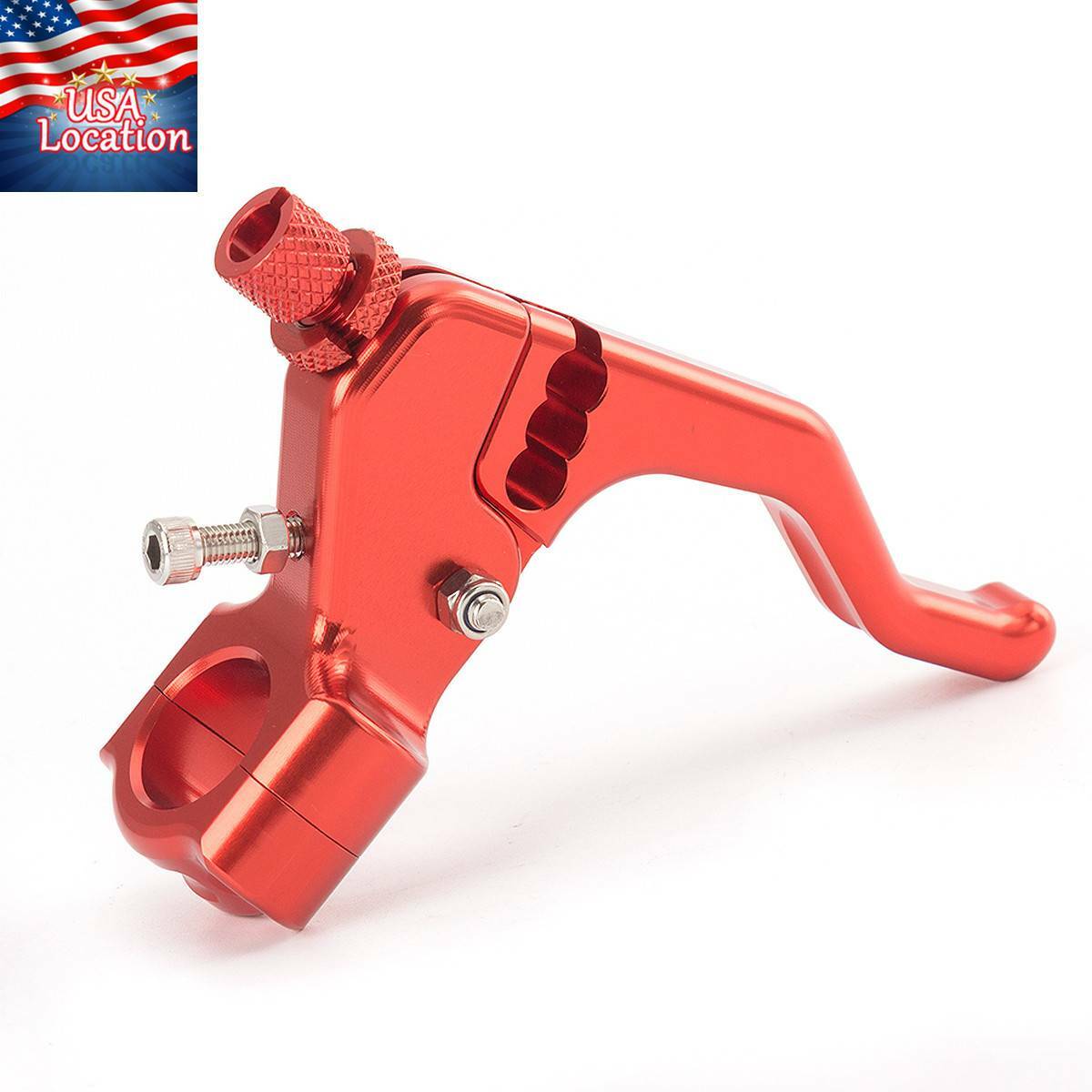 Universal Motorcycle Performance Stunt Clutch Lever Prech Short 1 Finger Pull