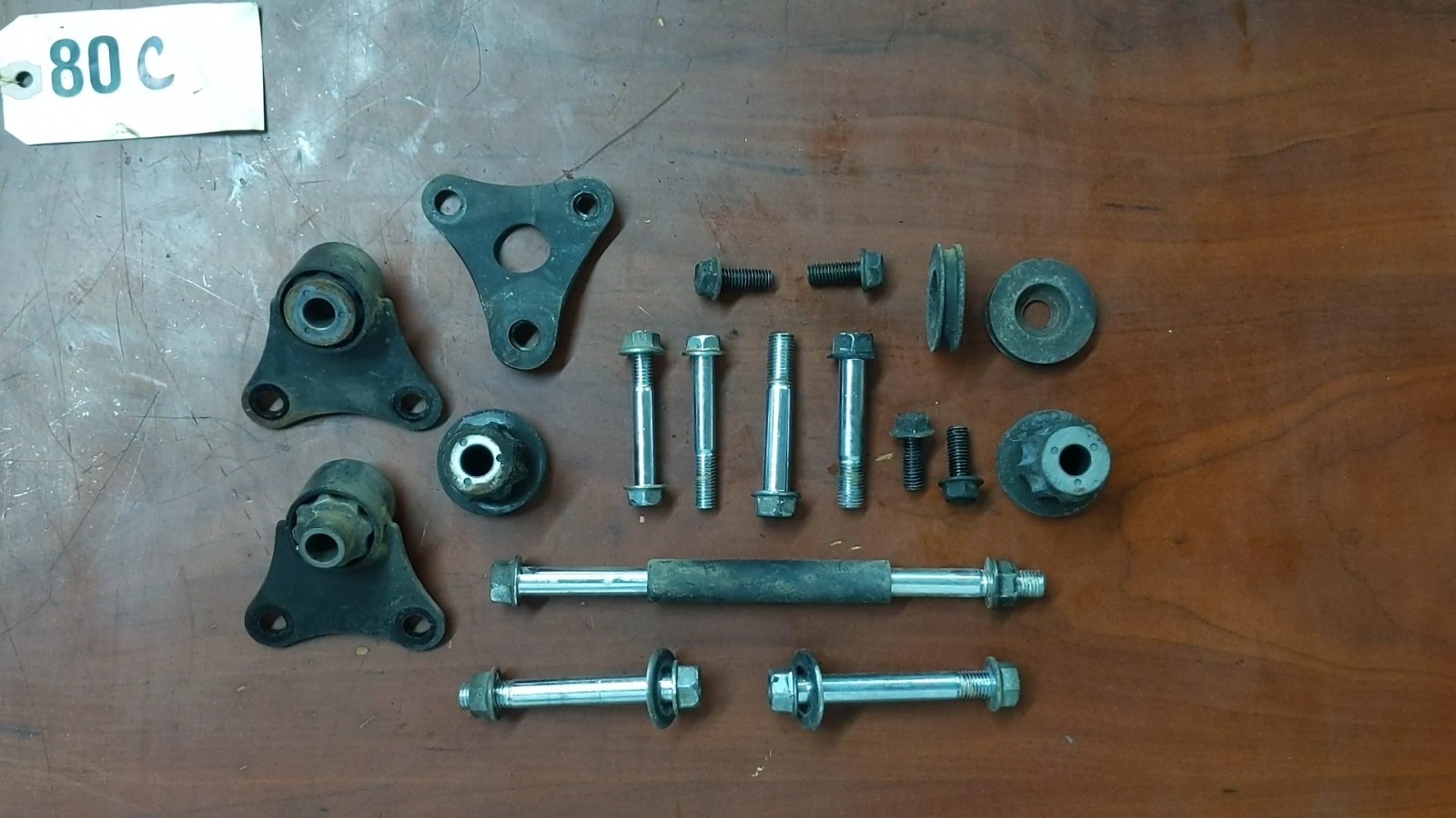 1983 HONDA CB650SC CB 650 NIGHTHAWK bolt ENGINE MOTOR MOUNTING HANGERS BRACKETS