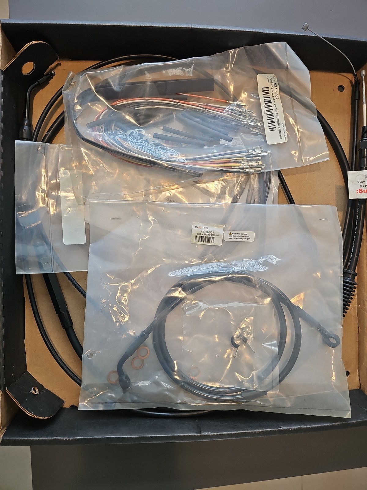 Burly Brand Complete Kit Ape Hangers 14″ For Sportster 07/13