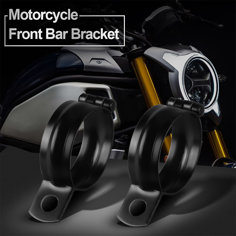 Motorcycle Front Fork Mount Clamp Turn Signal Light Holder Mount Bracket 37-50mm