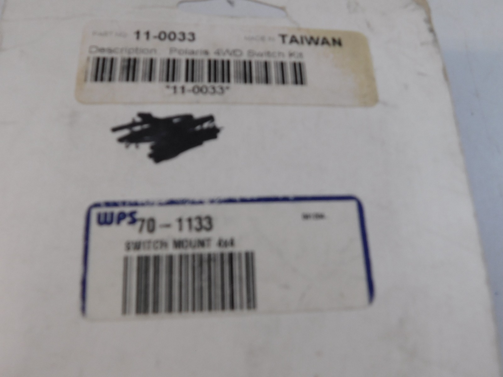 WPS POLARIS 4WD SWITCH KIT #11-0033 & 70-1133 NOS