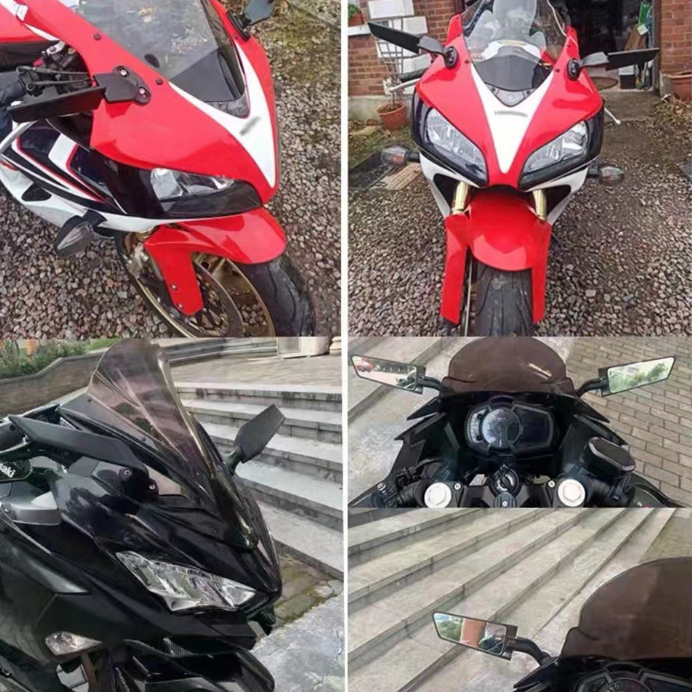 Adjustable Wind Wing Mirror Side Mirrors For Honda CBR600R CBR600RR CBR600F4i