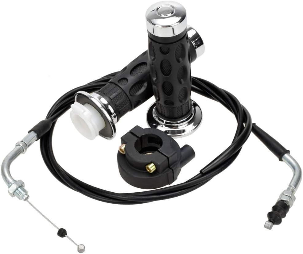 Throttle Twist Grip With 78″ Throttle Cable For GY6 50cc 80cc 125cc 150cc QMB139