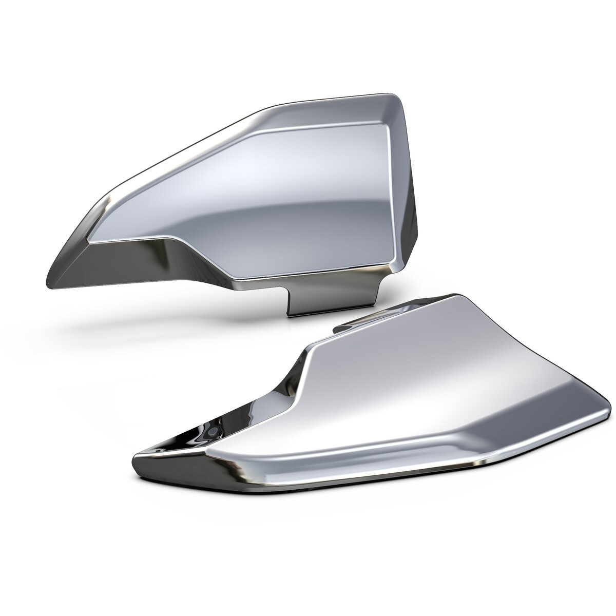 Goldstrike Chrome Twinart Passenger Floorboard Covers – 78380