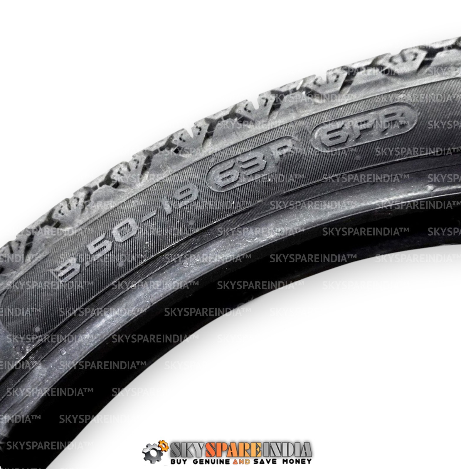 19” Front & Rear MRF Tyre Tube Set Compatible With Royal Enfield Bullet 350 500