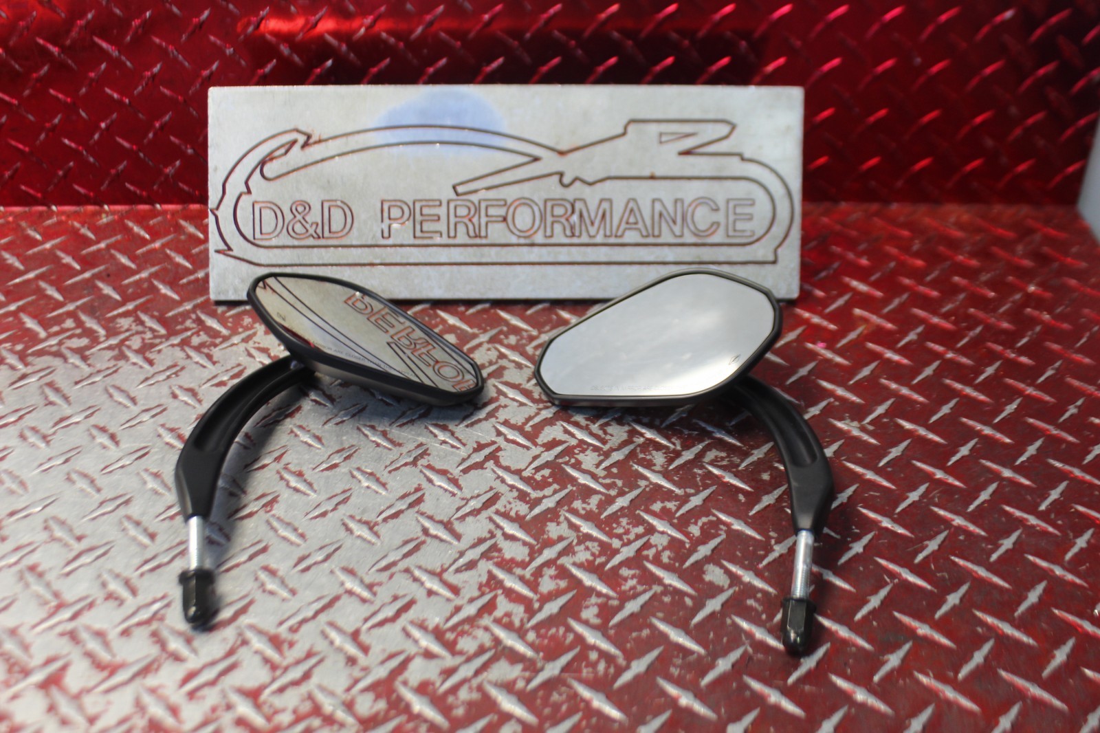 2017 HARLEY DAVIDSON STREET GLIDE AFTERMARKET BLACK MIRRORS 2009 – 2023 SG48