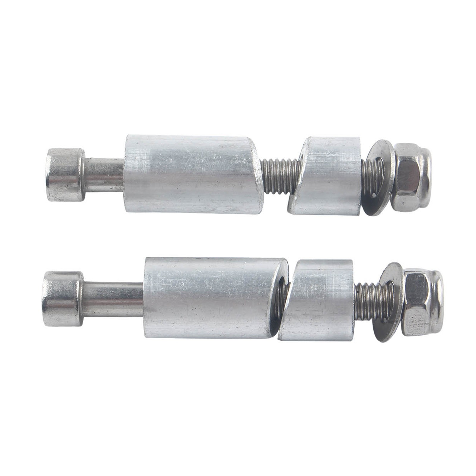 Bushing Parallelize and Heighten Rear Luggage Rack For ROYAL ALLOY TG300S Silver