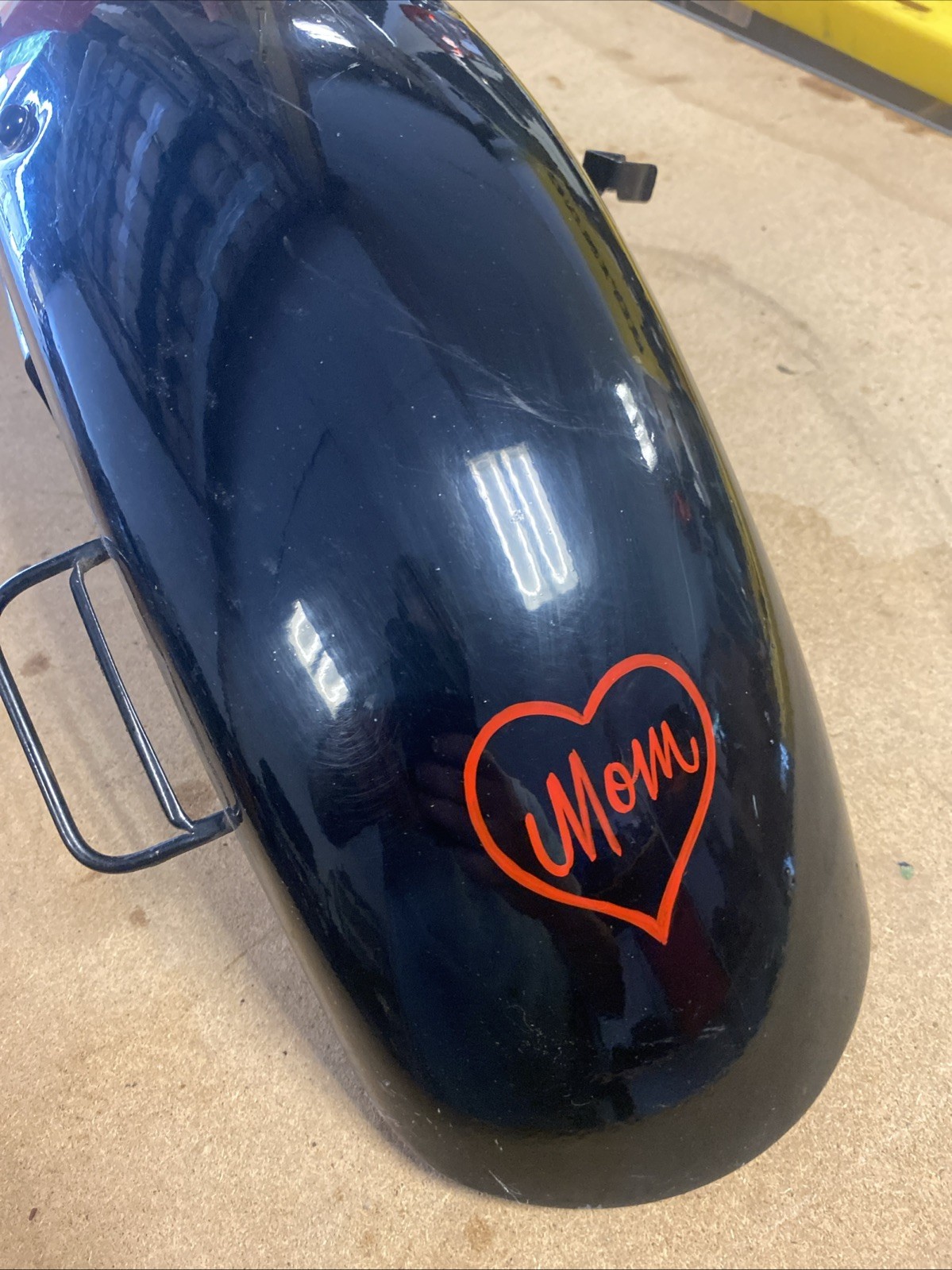1987 (87-96) Honda Shadow VT1100C VT1100 Front Fender Hand Painted Scratched