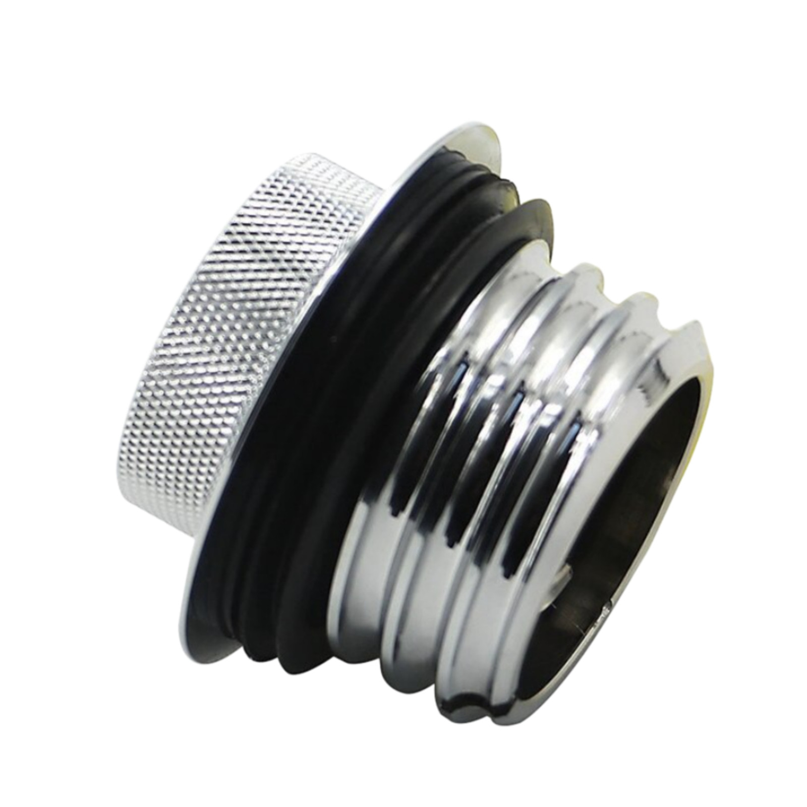 Chrome Pop-Up Fuel Tank Gas Cap Cover For Harley Dyna Electra Glide Road King