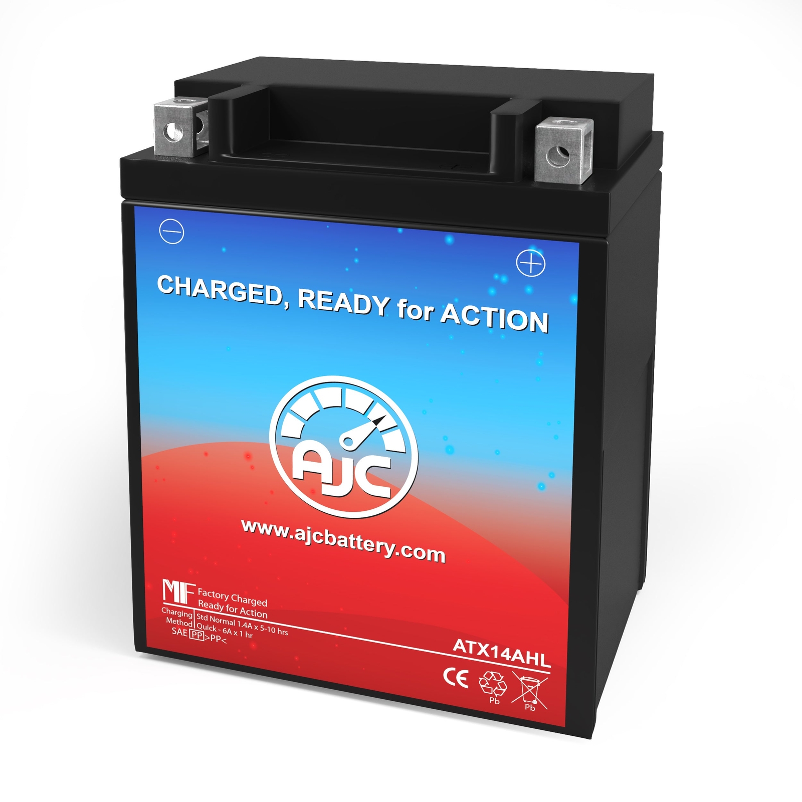 Kawasaki Z1 Series 900CC Motorcycle Replacement Battery (1973-1975)