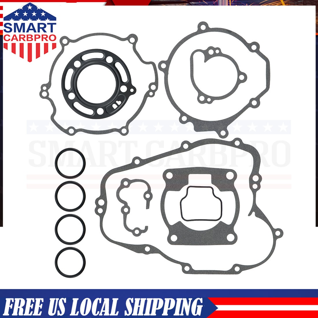 FOR 2001-2020 KAWASAKI KX85 1998-2000 KX80 COMPLETE TOP & BOTTOM END GASKETS