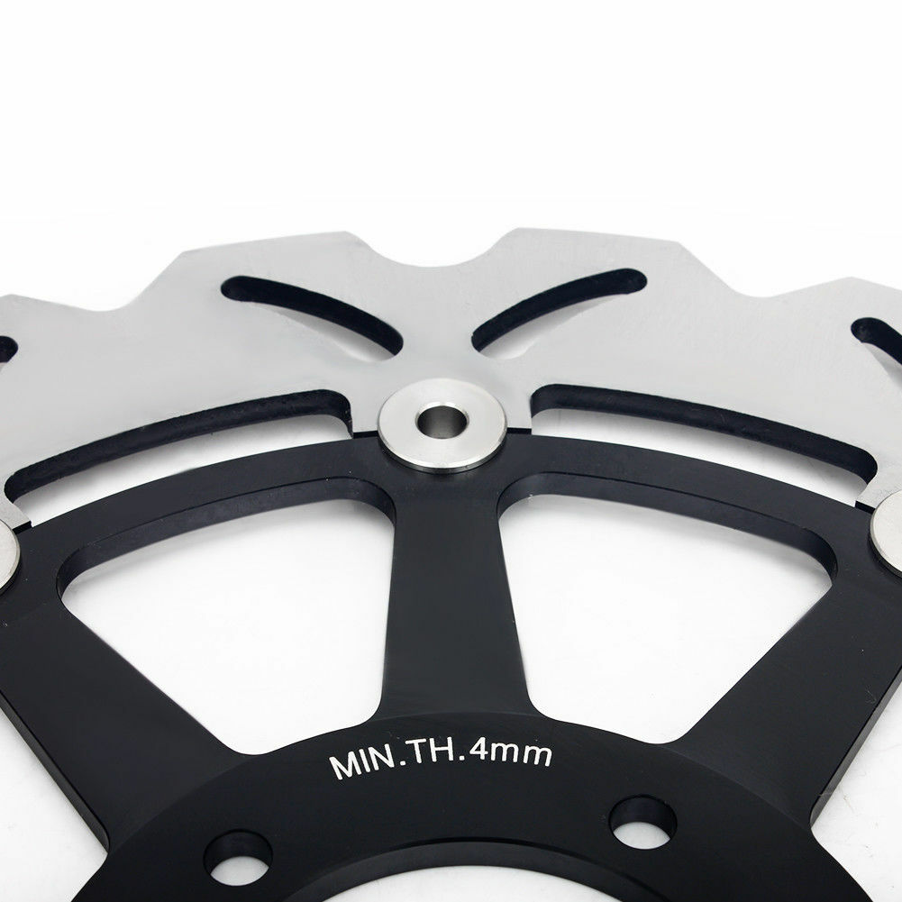 2 Front Brake Disc Rotors For Ducati Monster 1200 Monster 821 Dark ABS 2014-2024