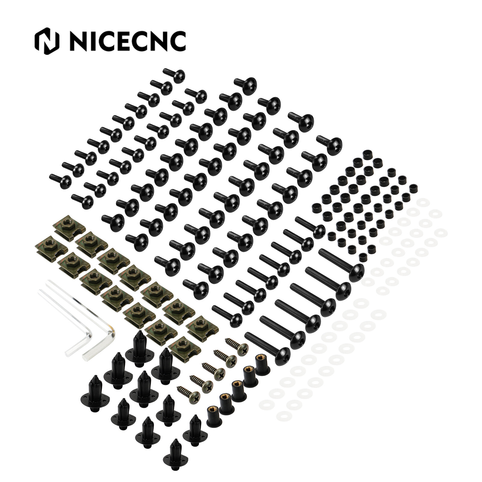 NiceCNC Aluminum Complete Fairing Bolts Screws Kit for Ducati 1299 959 Panigale