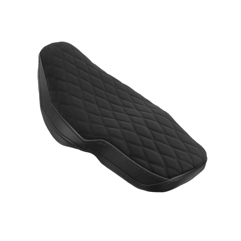 Diamond Black Stitch Full Seat Cushion w/ Gel For Honda Grom125 MSX125 2016-2020