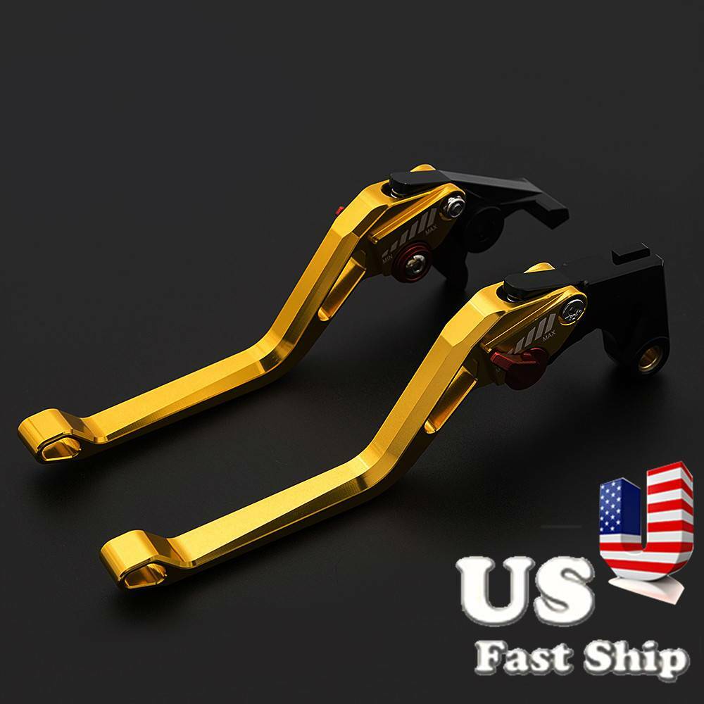 3D Long Rhombus Brake Clutch Levers w/Grips For R6S CANADA VERSION 2006 R1 04-08