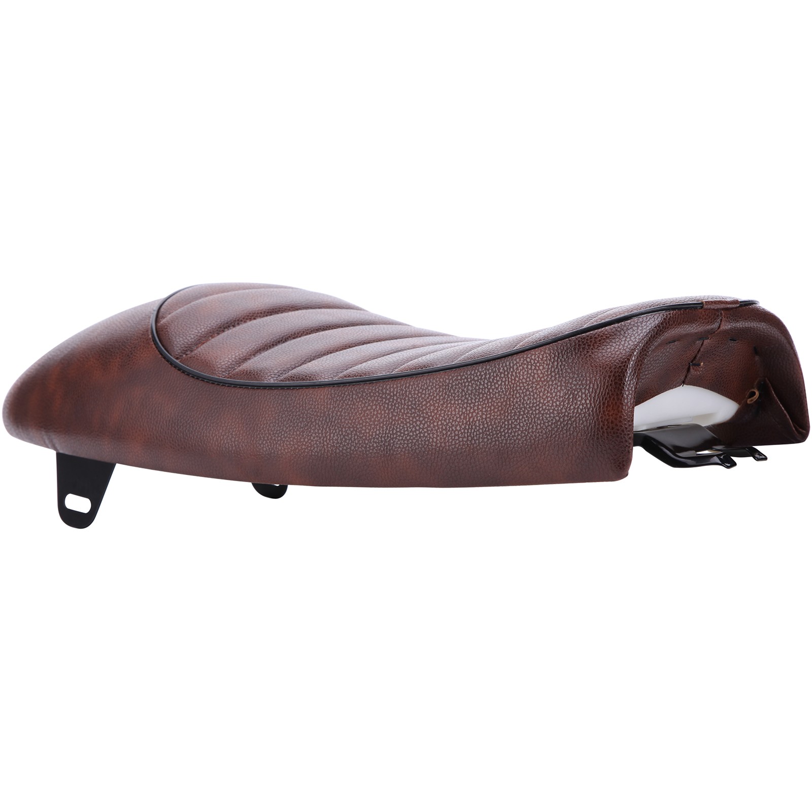 Cafe Racer Driver Seat Hump Saddle Brown For Honda CM400 Scrambler 400t 450 250