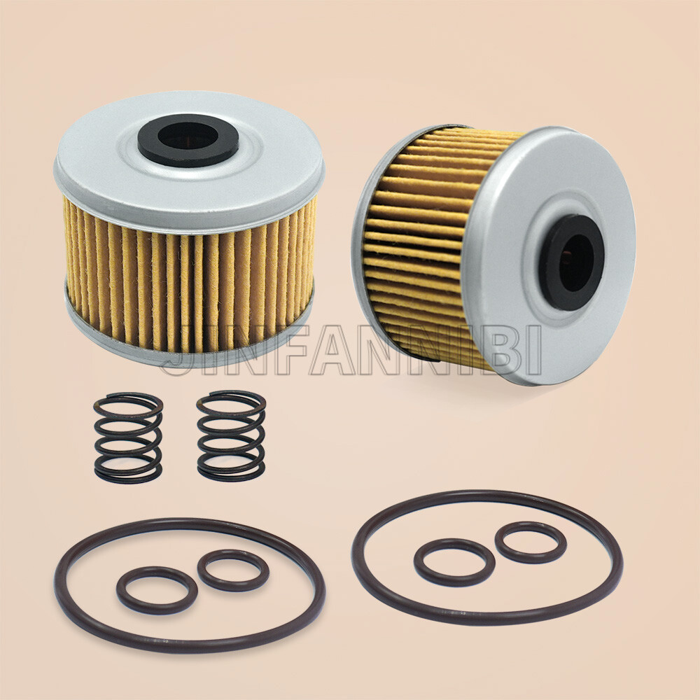 2 Oil Filter W/Spring for Honda Rancher 350 420 Foreman 400 450 500 FourTrax 300