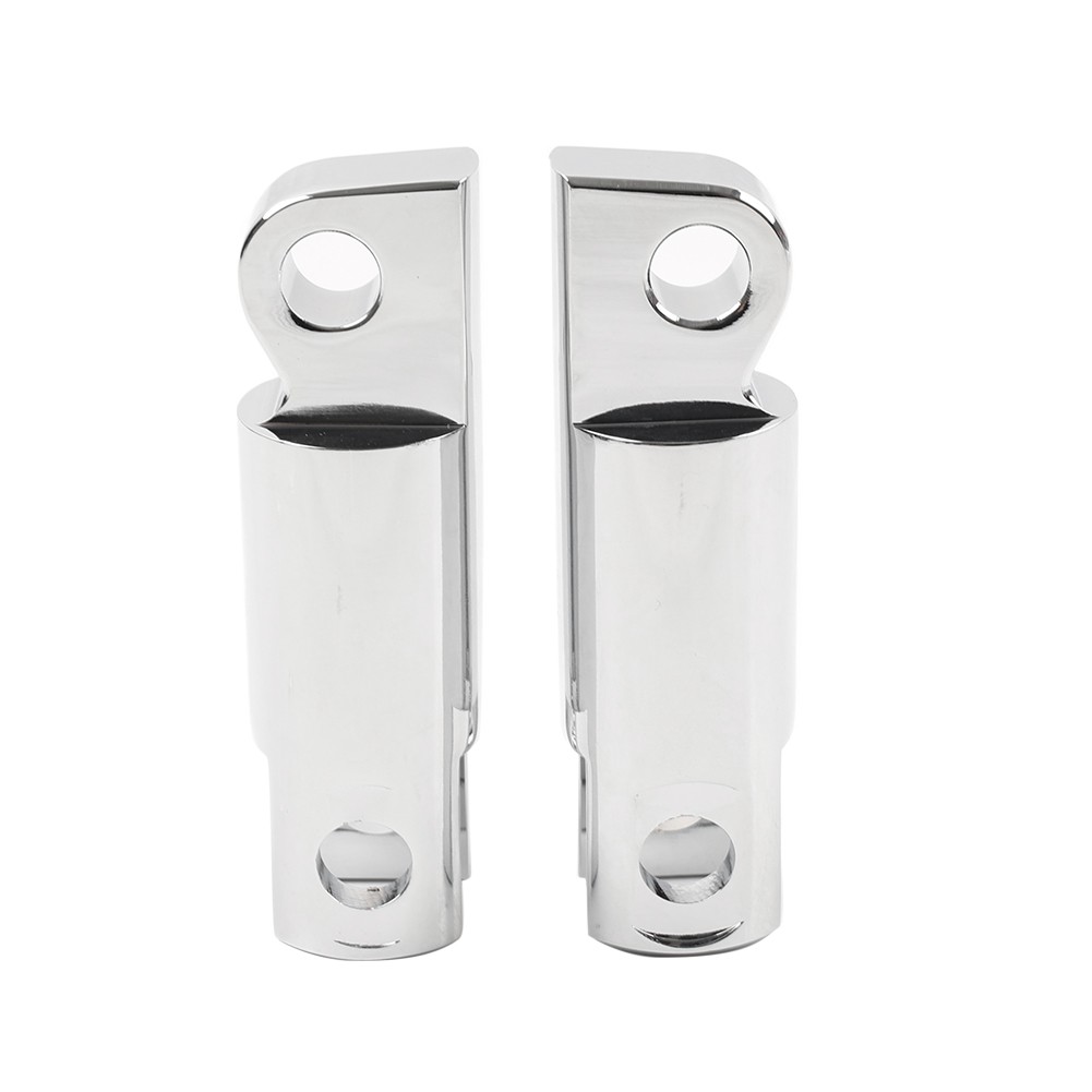 2pcs Male Mount Foot Peg Extensions For Harley Sportster Softail Dyna Touring