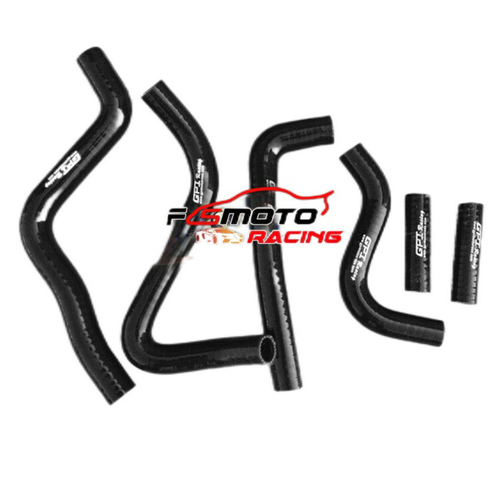 BLACK Silicone Radiator Hose for Kawasaki KX250 KX 250 1999-2002 2001 2000 02 01