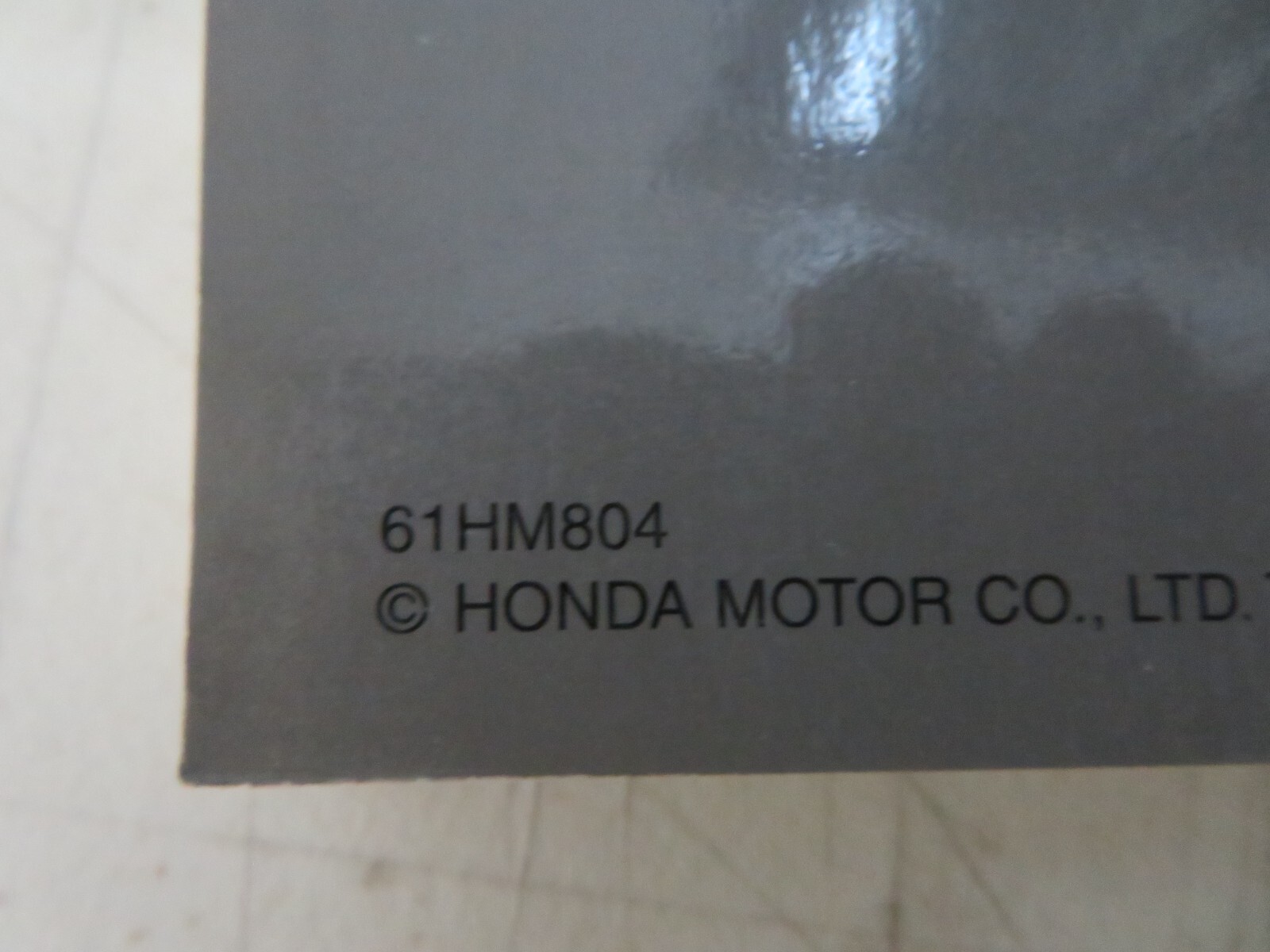 Honda New Factory Service Manual TRX250 Fourtrax Recon 1997-2001 61HM804