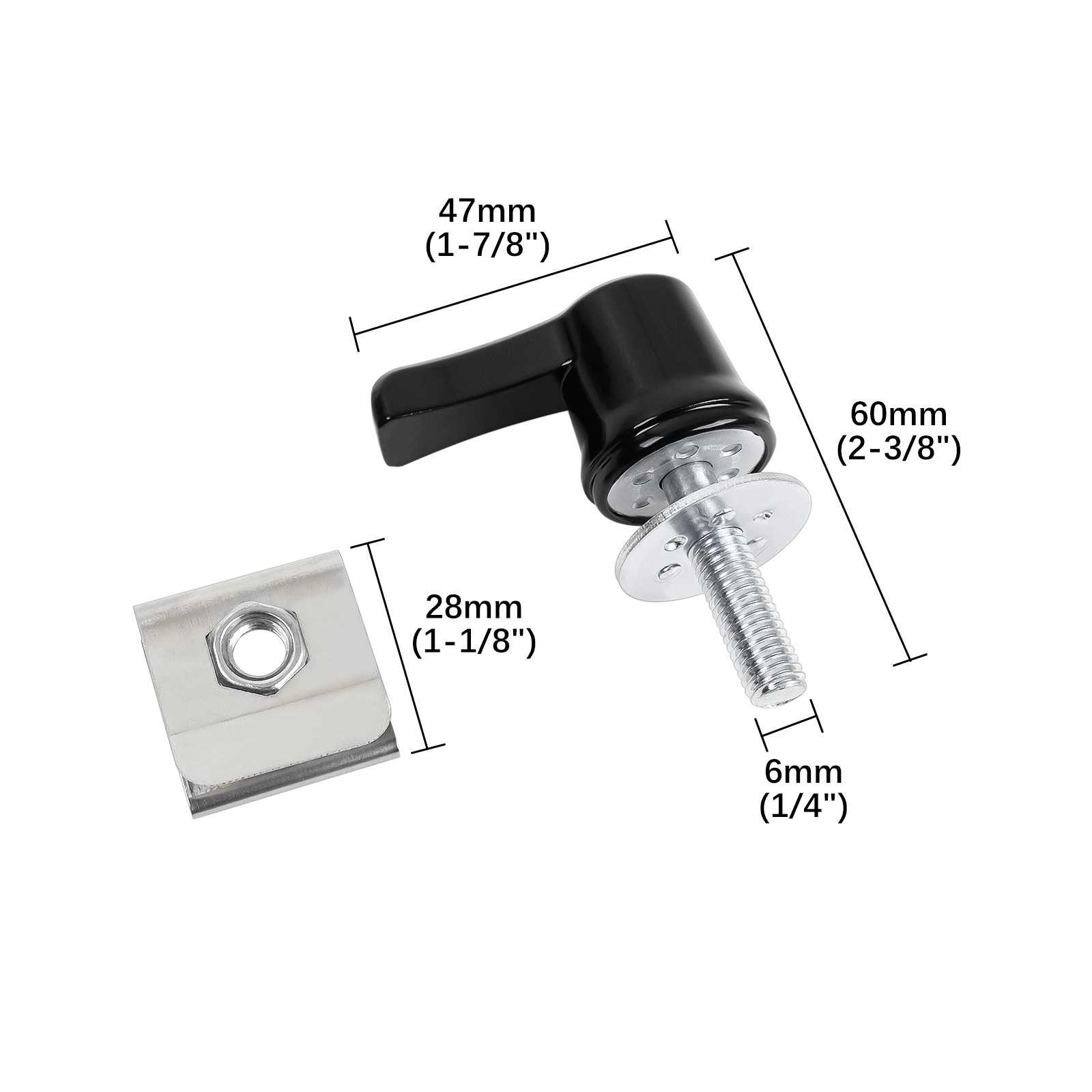Saddlebag Lock Hardware Bolt Kit For Harley Touring Road Glide Road King 1993-UP
