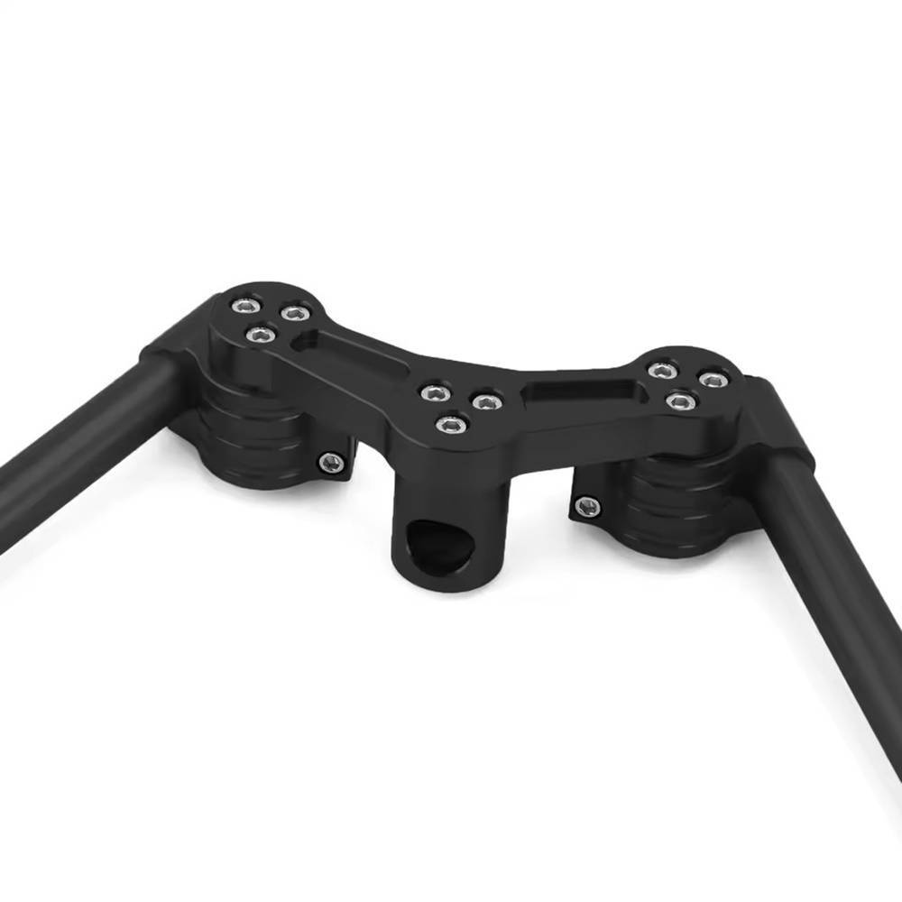 7/8″ 22mm Billet Handlebars Handle Bars For Honda Ruckus 50 Zoomer NPS50 Black