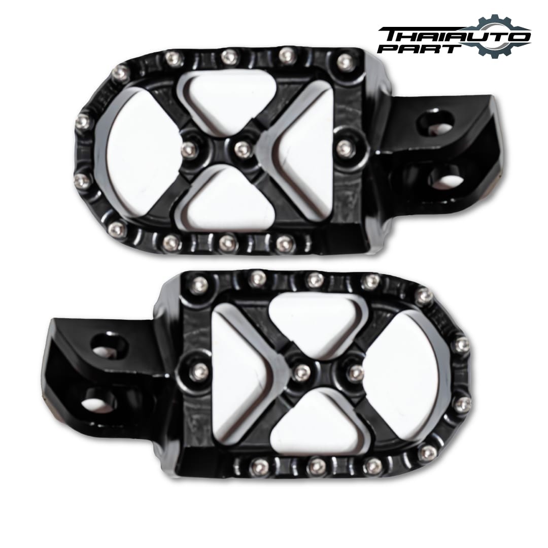 Foot Pegs Bike Footpegs Rests Pedals Cnc Black For Kawasaki Klx140L/G/Rf