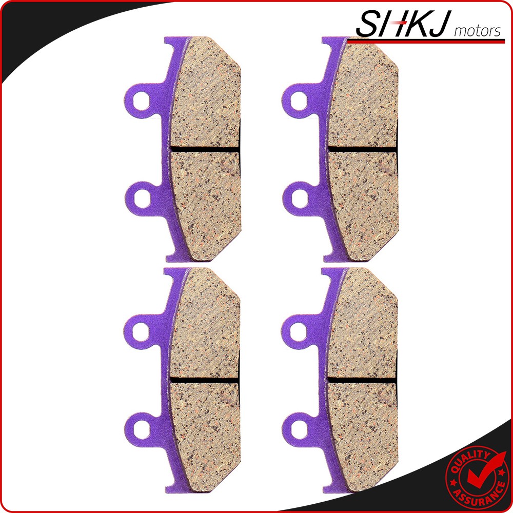 Front 2 Pair Brake Pads Kit For Honda GL1500A Aspencade Goldwing 1500 1990-2000