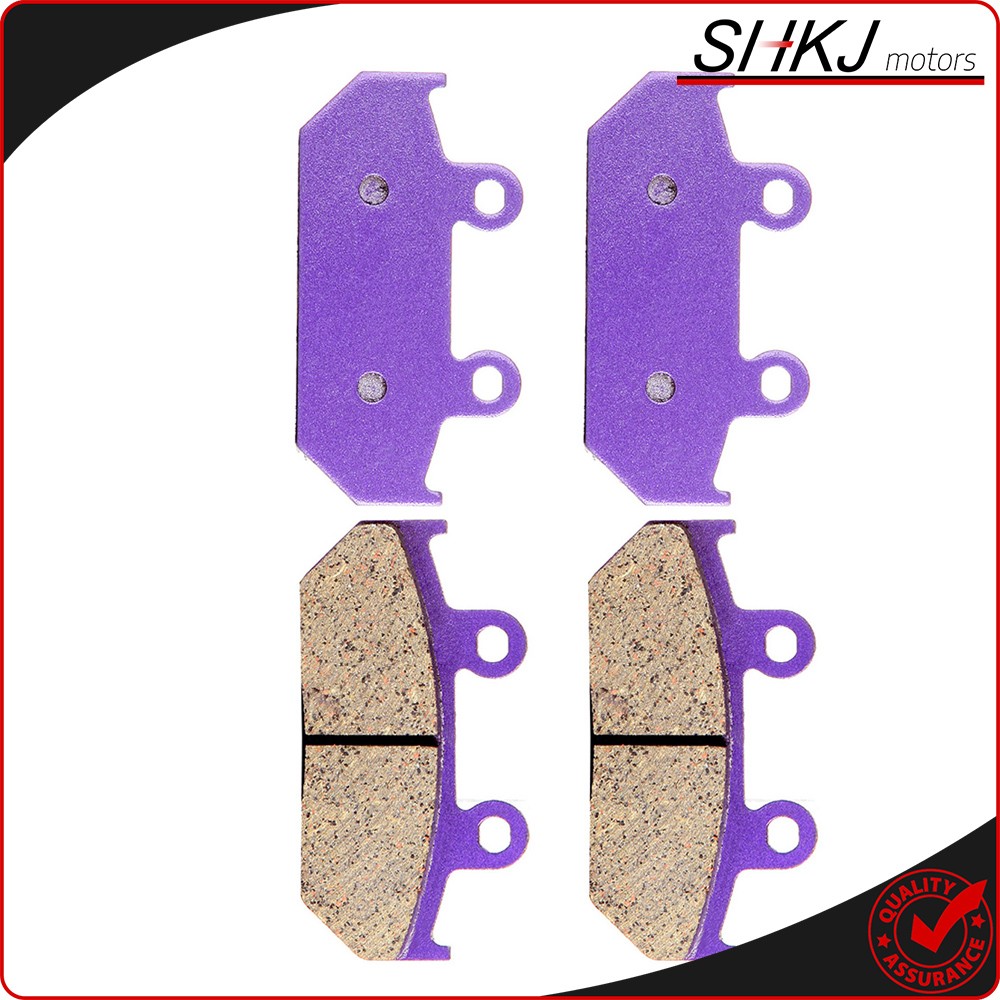 Front 2 Pair Brake Pads Kit For Honda GL1500A Aspencade Goldwing 1500 1990-2000