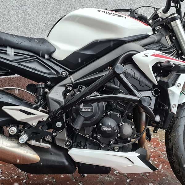 Crash cage Engine Guard Bar Triumph Street Triple 765 (2017-2023) 660 stunt