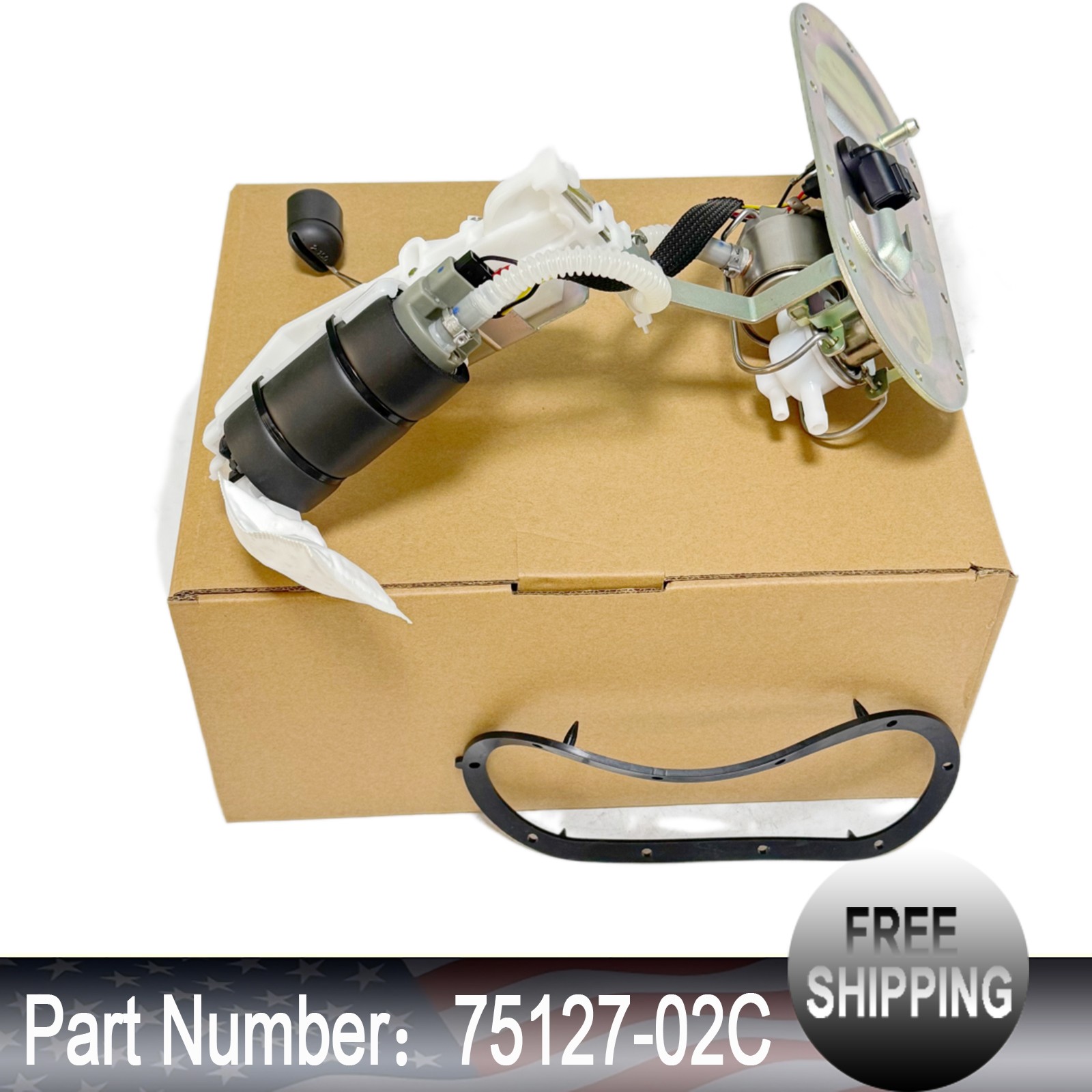 Fuel Pump Assembly For Harley Davidson 2002-2005 Road King Classic EFI 75127-02C