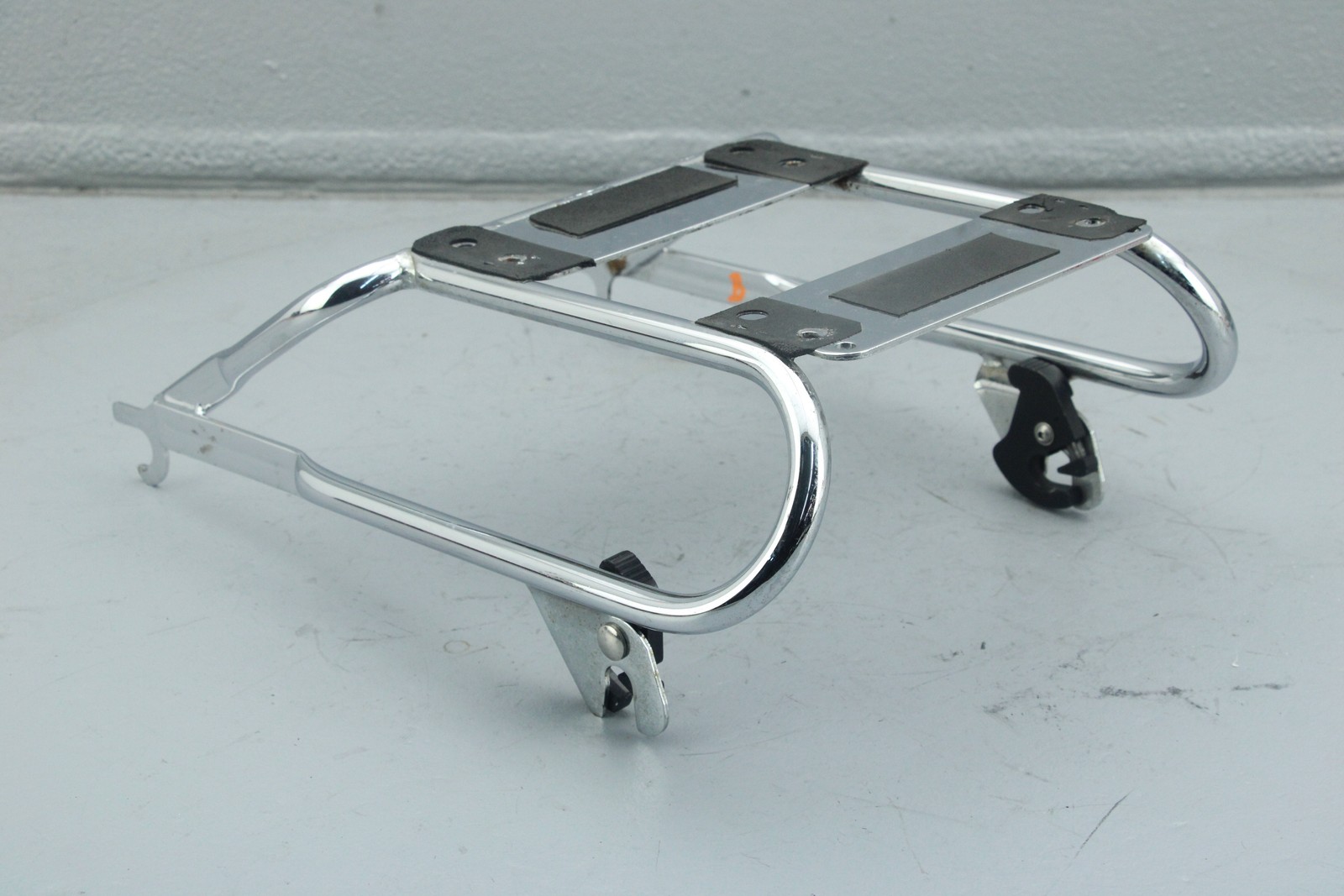 2006 Harley Road King Trunk Tour Pak Mount Bracket Kit DETACHABLE CHROME #4096